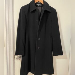 Anne Klein Classic Black Coat
